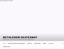 Tablet Screenshot of bethlehemskateaway.com